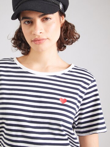 Freequent - Camisa 'MIAN' em azul
