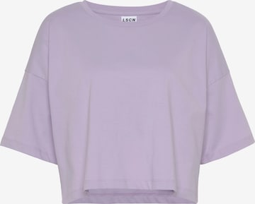 LASCANA Shirt in Purple: front