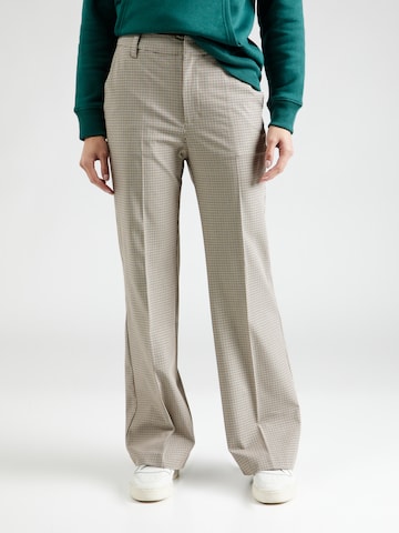 GAP Wide leg Broek in Bruin: voorkant