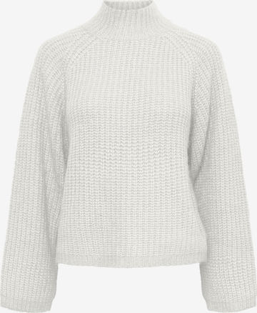 Pieces Petite Sweater 'NELL' in White: front