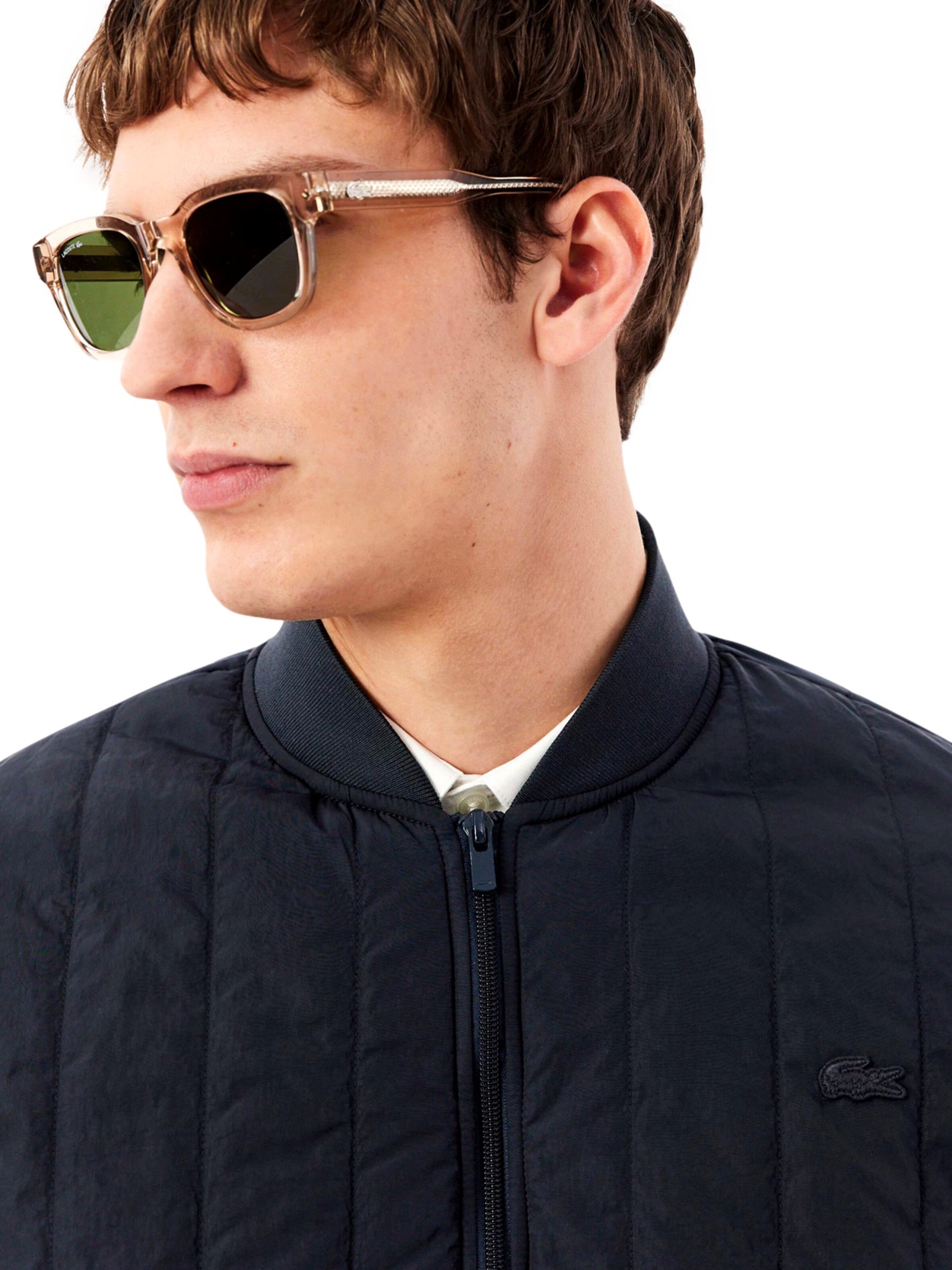 Veste mi-saison LACOSTE en noir