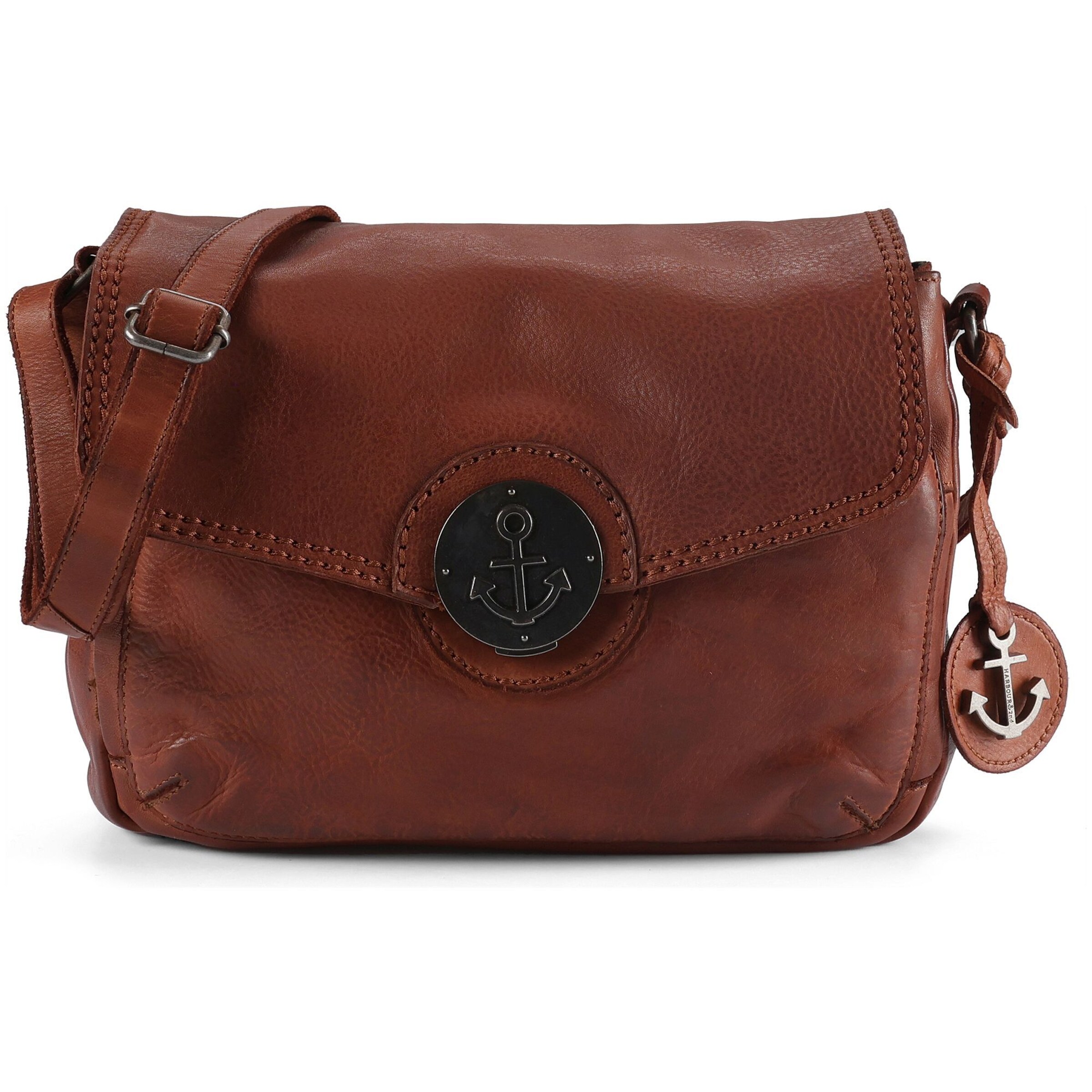 Sac à bandoulière 'Anchor Love Messenger' Harbour 2nd en marron : devant