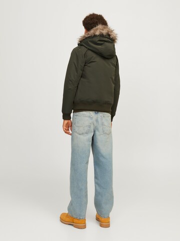 Jack & Jones Junior Winter Jacket in Green