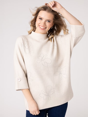 Quiosque Trui in Beige: voorkant