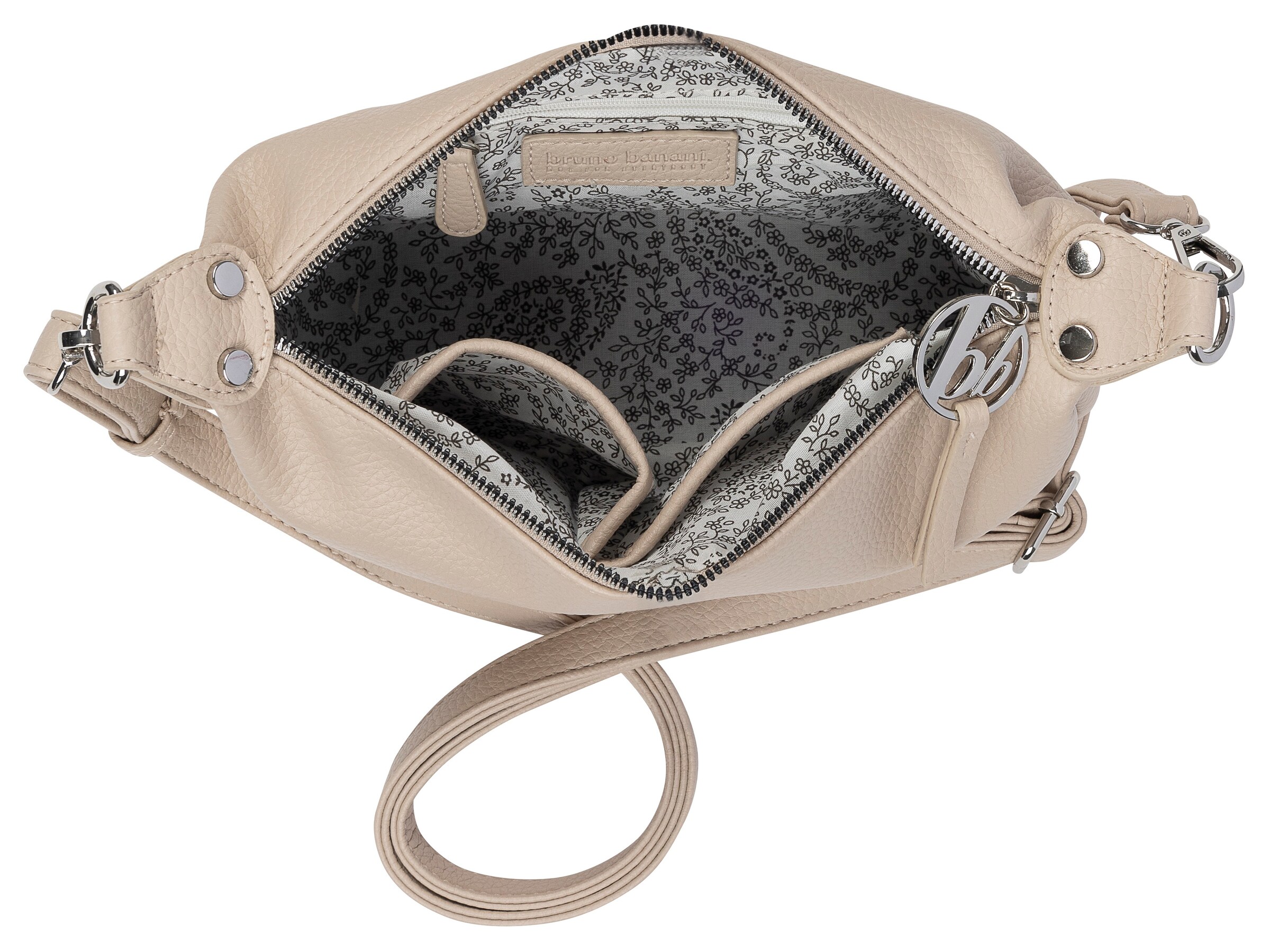 Bruno Banani Schultertasche in Beige