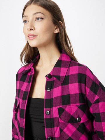 Urban Classics Jacke in Lila