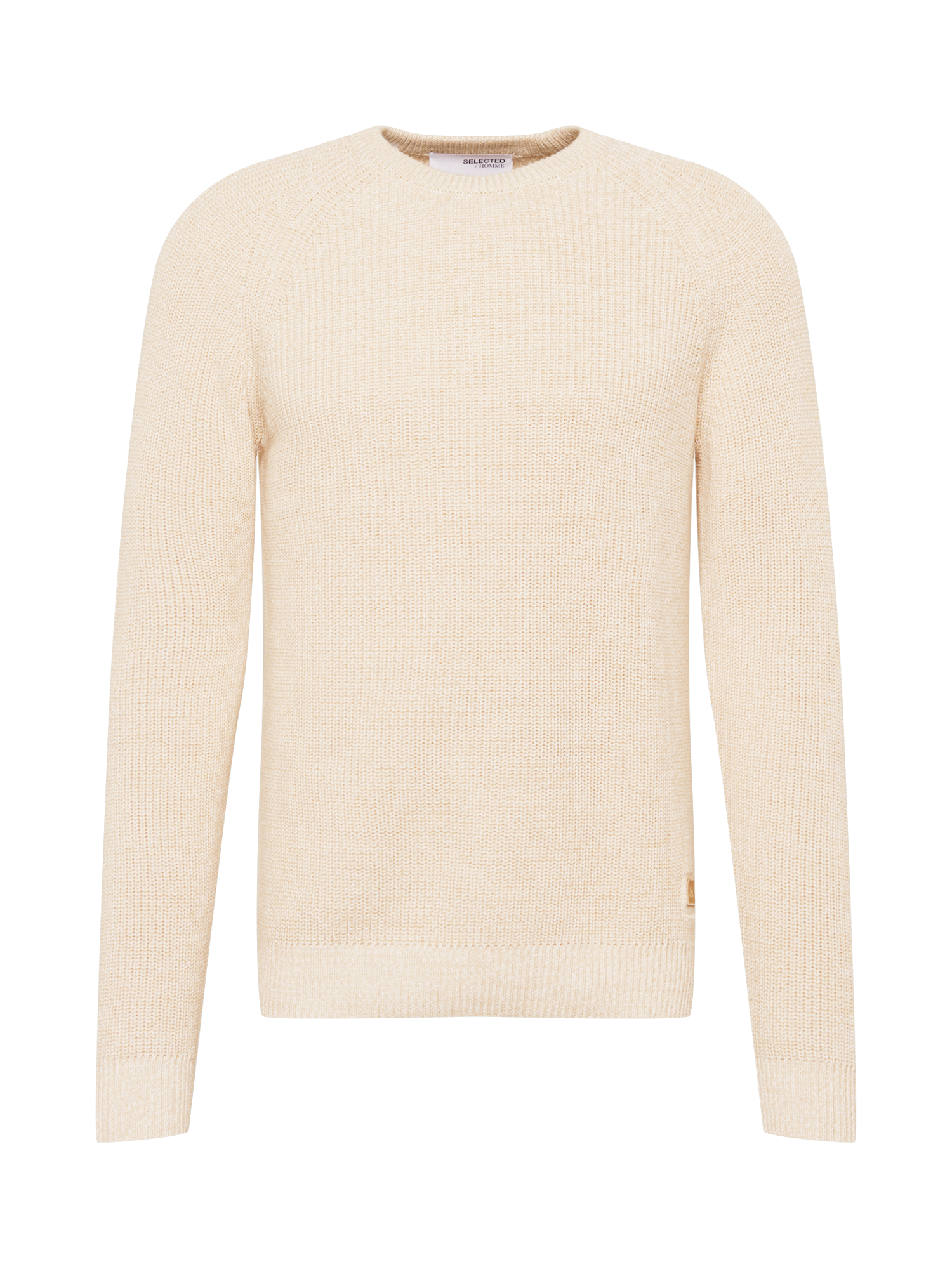 Uomo z0ys1 SELECTED HOMME Pullover Irven in Beige 