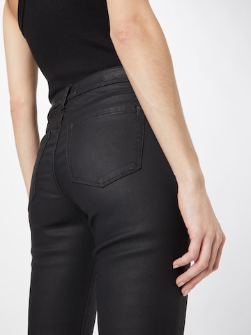 Skinny Jeans 'Nela' de la TOM TAILOR DENIM pe negru
