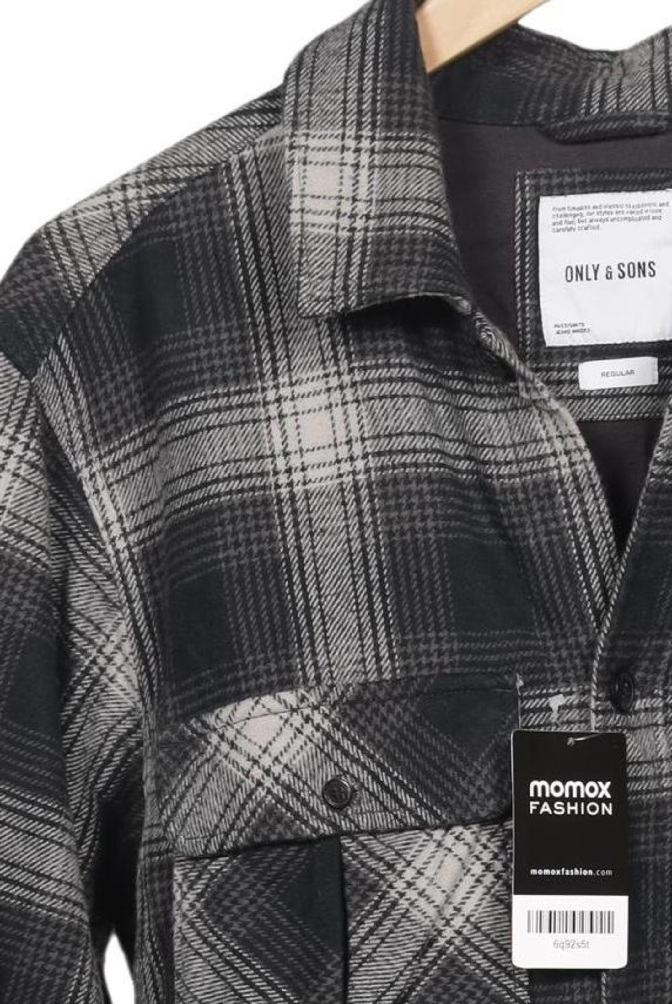 Only & Sons Jacket & Coat in L in Grey