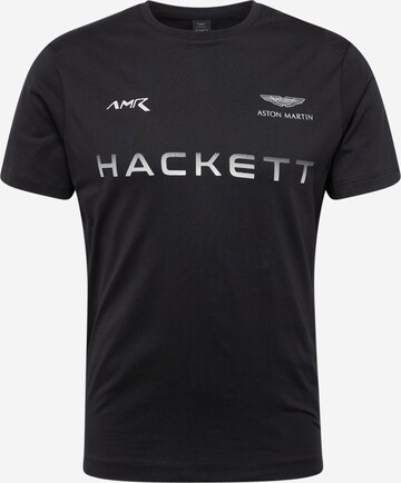 Maglietta di Hackett London in nero: frontale