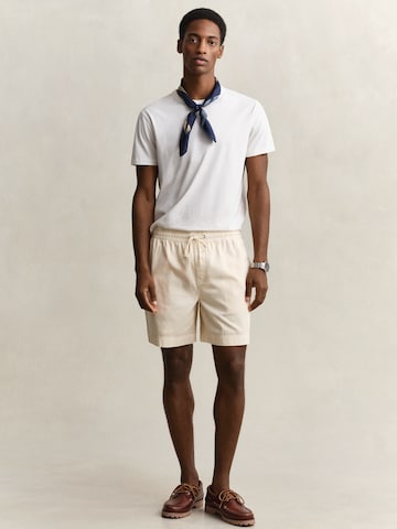 GANT Regular Панталон в бежово