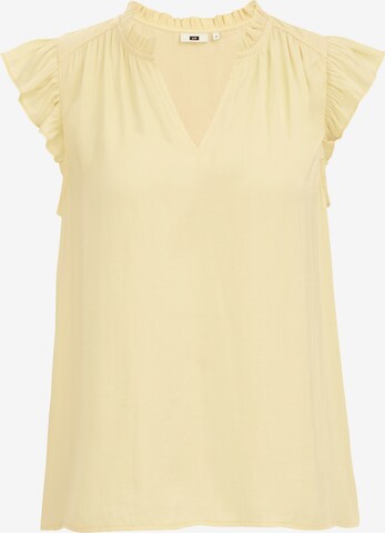 WE Fashion Blouse in Yellow: front