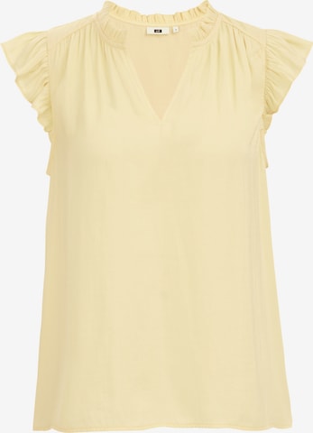WE Fashion - Blusa en amarillo: frente
