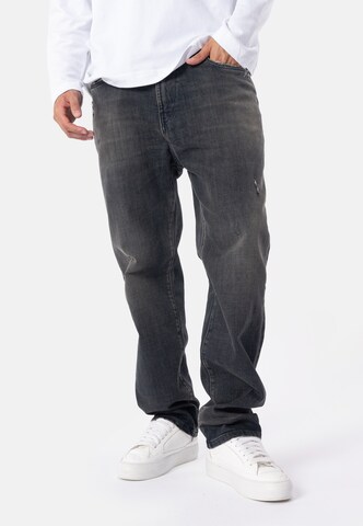 Elias Rumelis Loosefit Jeans 'Danilo' in Grijs: voorkant