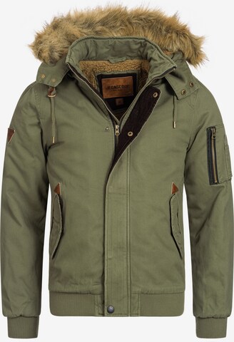 Veste d’hiver 'Pennington' INDICODE JEANS en vert : devant