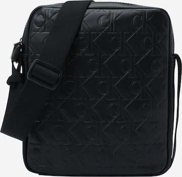 Sac à bandoulière Calvin Klein Jeans en noir : devant