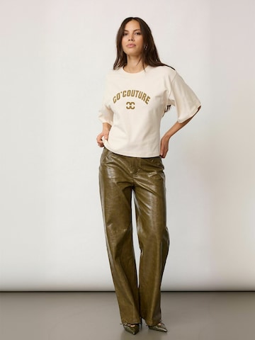 Top ' Zenga ' di co'couture in verde