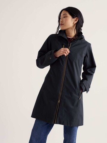 Seasalt Cornwall Between-Seasons Coat 'Coverack II' in Blue: front