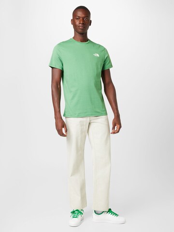 Coupe regular T-Shirt 'Simple Dome' THE NORTH FACE en vert