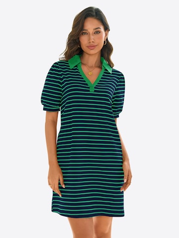 Imily Bela Šaty - Zelená: predná strana