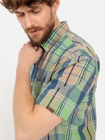 CAMEL ACTIVE Regular fit Button Up Shirt in Green