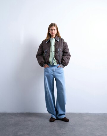 TOPSHOP Jacke in Blau