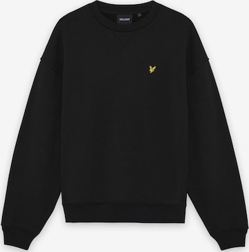 Sweat-shirt Lyle & Scott en noir : devant