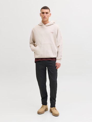 JACK & JONES Baggy Sportbroek 'Gordon' in Zwart: voorkant