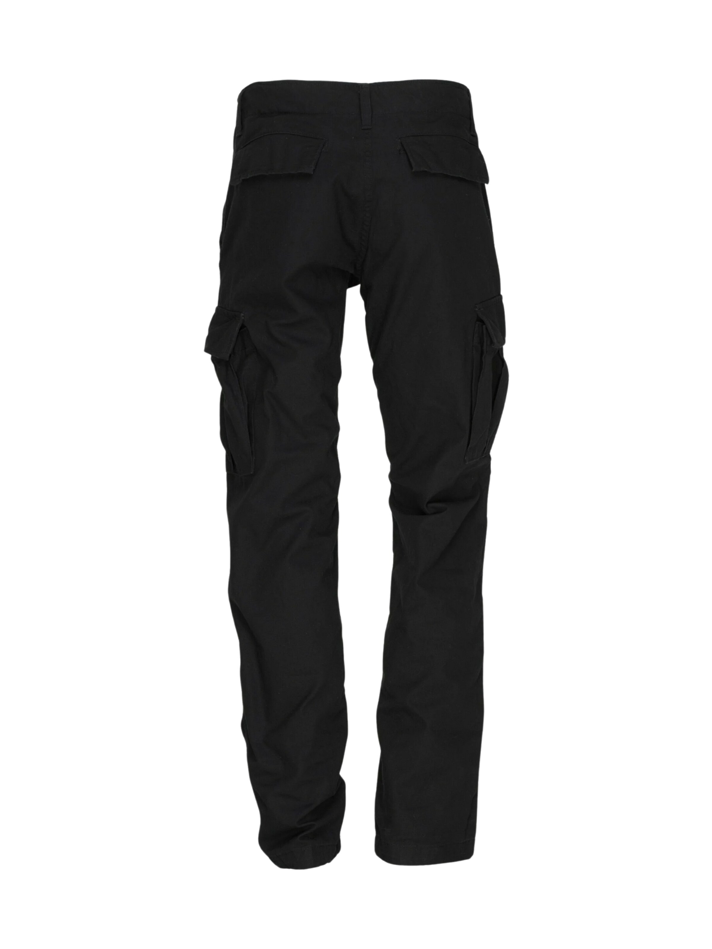 Regular Pantalon cargo 'Fitted' Molecule en noir