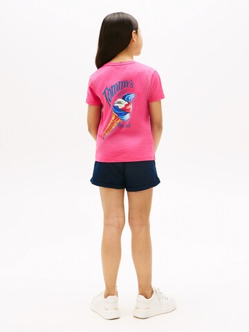 T-Shirt TOMMY HILFIGER en rose