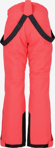 Whistler Regular Outdoor Pants 'Drizzle' in Red