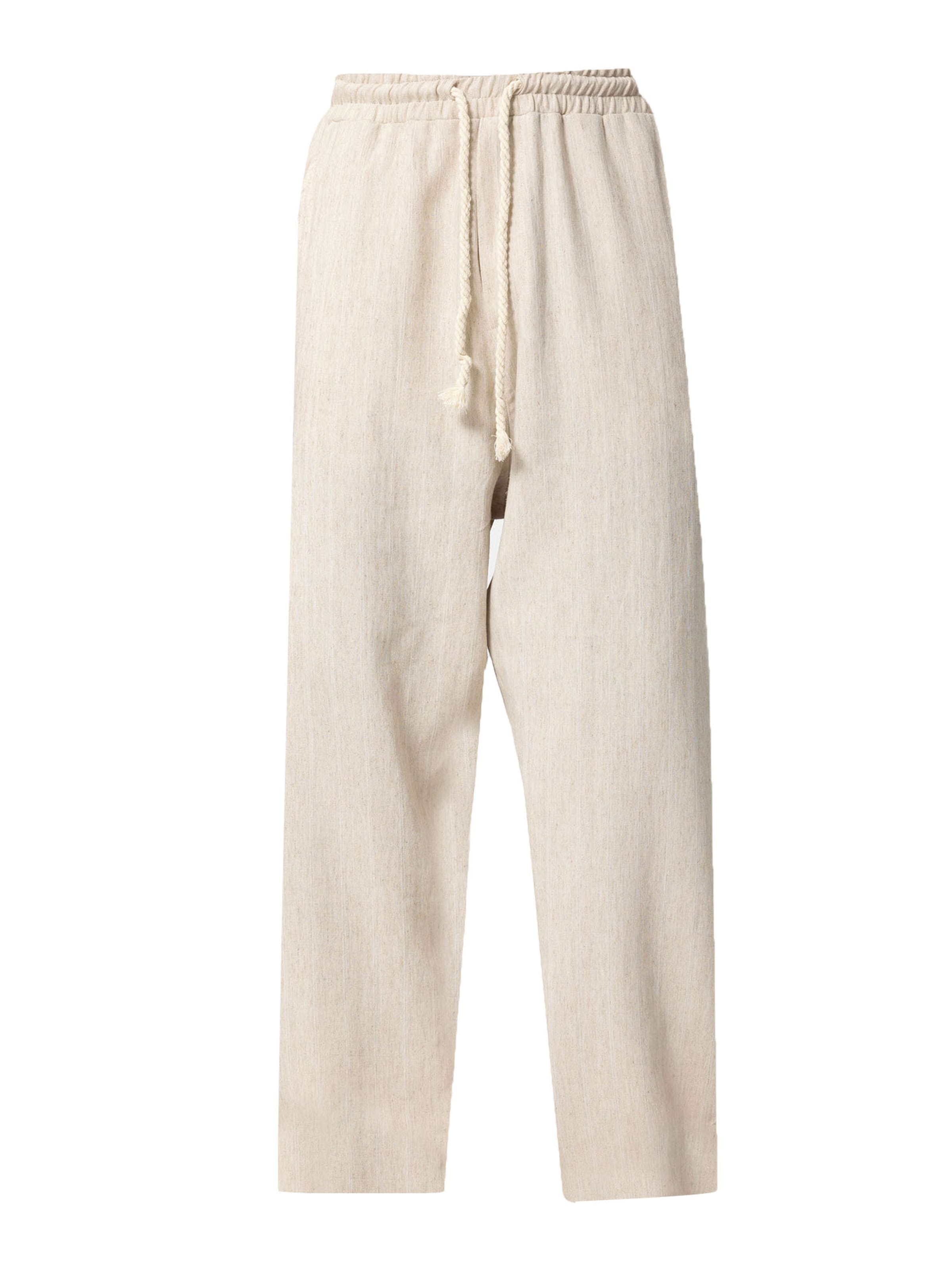 Pantalon VAMOS CLO en beige : devant