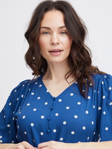 Fransa Shirt dress 'Kamma' in Blue