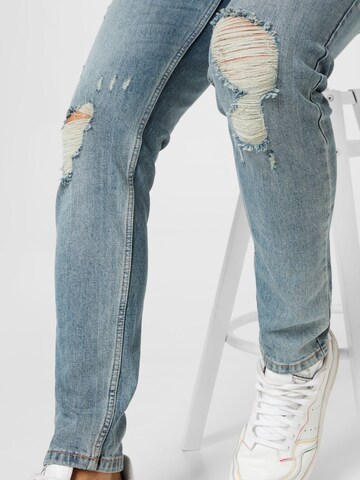 Redefined Rebel Slimfit Jeans 'Stockholm' i blå