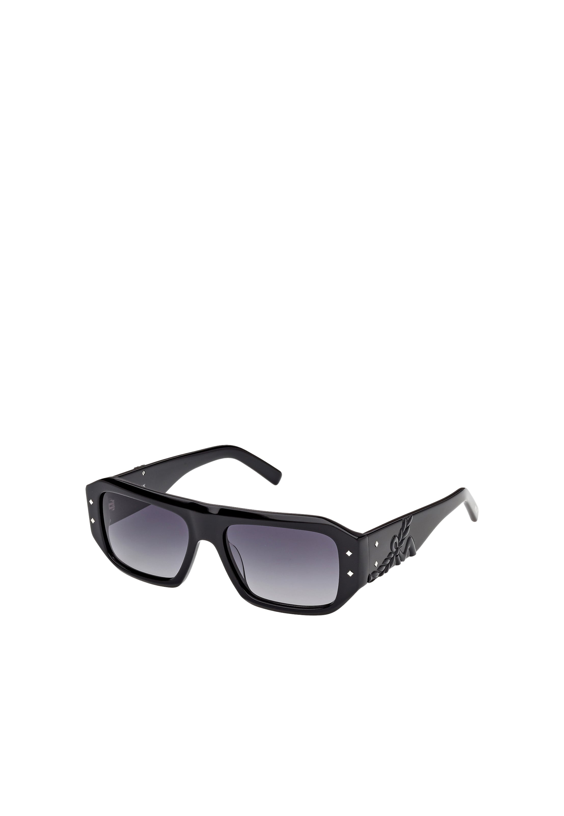 MCM Sunglasses in Black: front