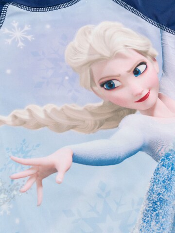 Disney Die Eiskönigin Sportbademode 'Elsa Frozen UV-Schutz 30'‌‌‌‌ in Blau