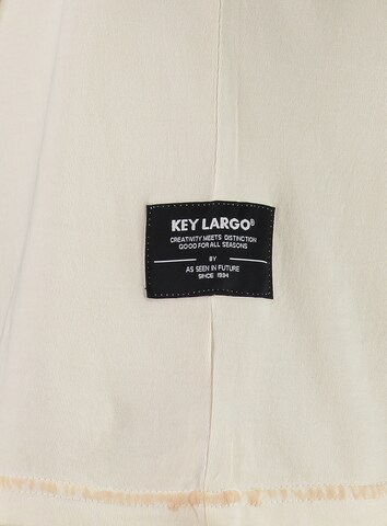 Key Largo - Camisa 'MT CREATE' em bege