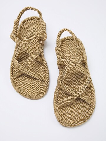 Sandales Trendyol en beige