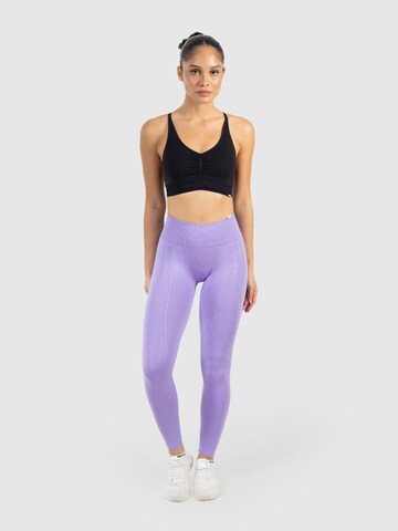 Coupe slim Leggings 'Layne' Smilodox en violet