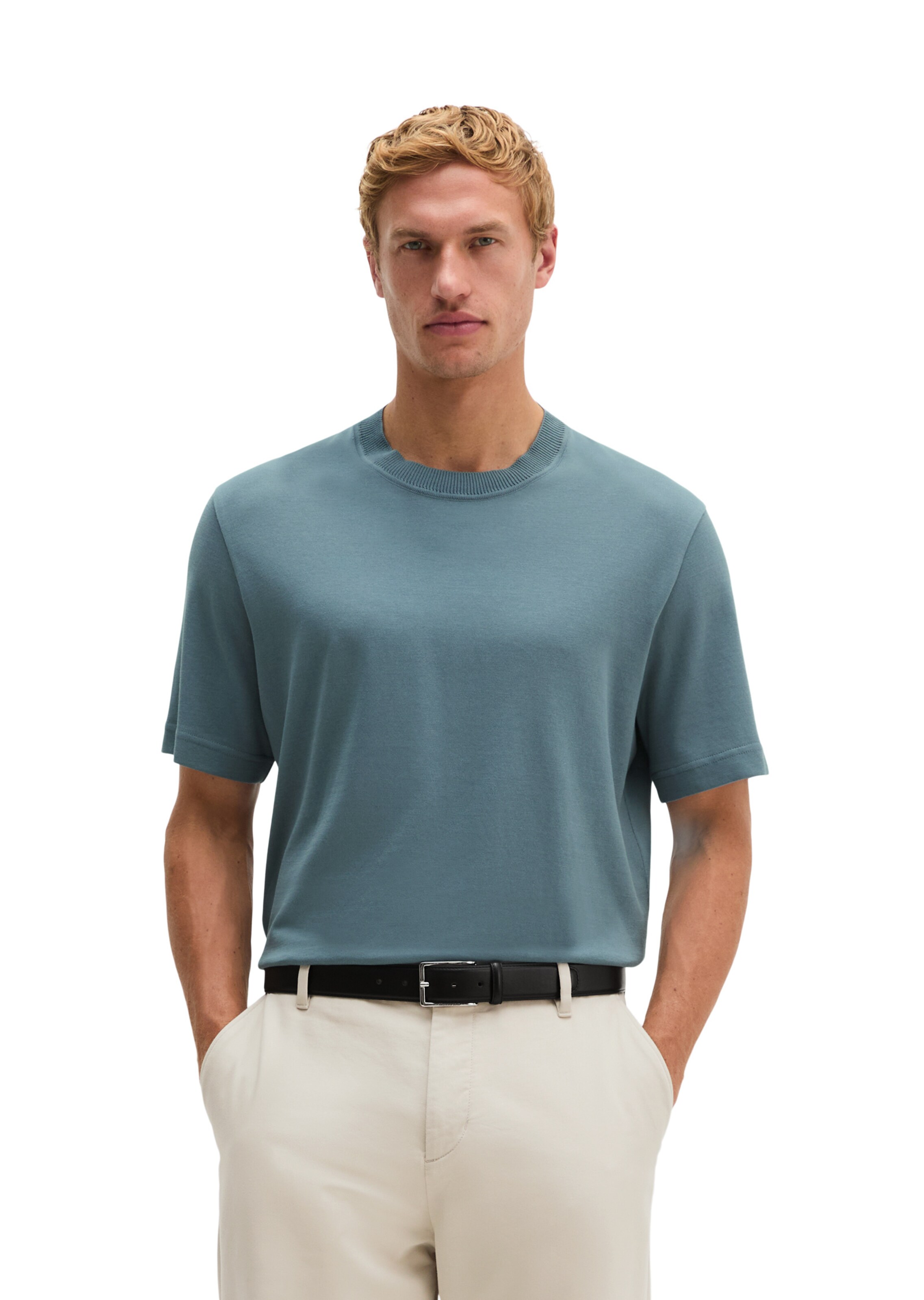 Marc O'Polo Shirt in Blue: front