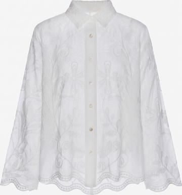 usha FESTIVAL - Blusa em branco: frente