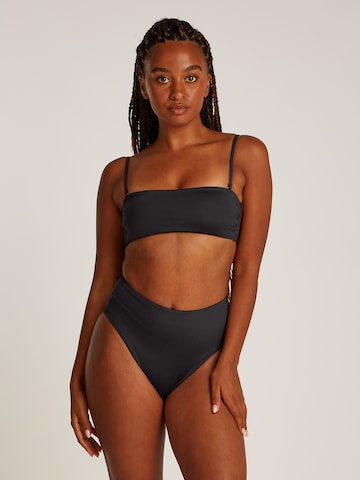 Bas de bikini Calvin Klein Swimwear en noir : devant