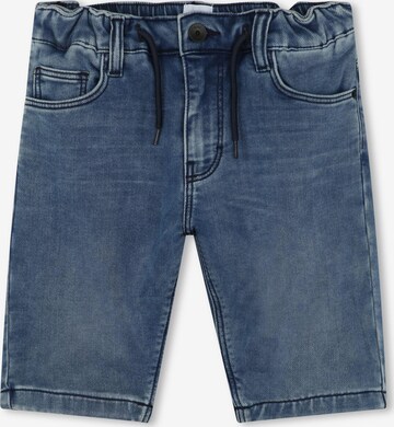 BOSS Kidswear Regular Jeans in Blauw: voorkant