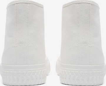 Bianco Sneakers hoog in Wit