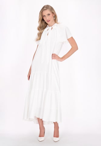DreiMaster Klassik Dress in White