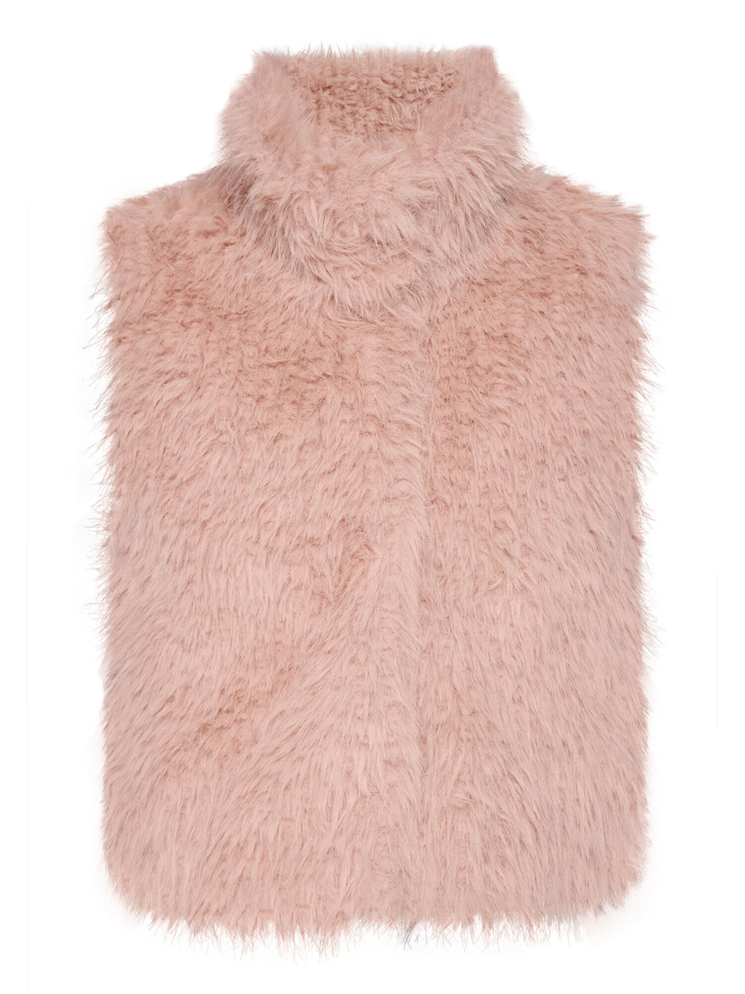 Amber & June Weste in Pink: Vorderseite