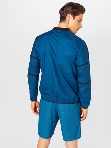 OAKLEY Athletic Jacket in Blue