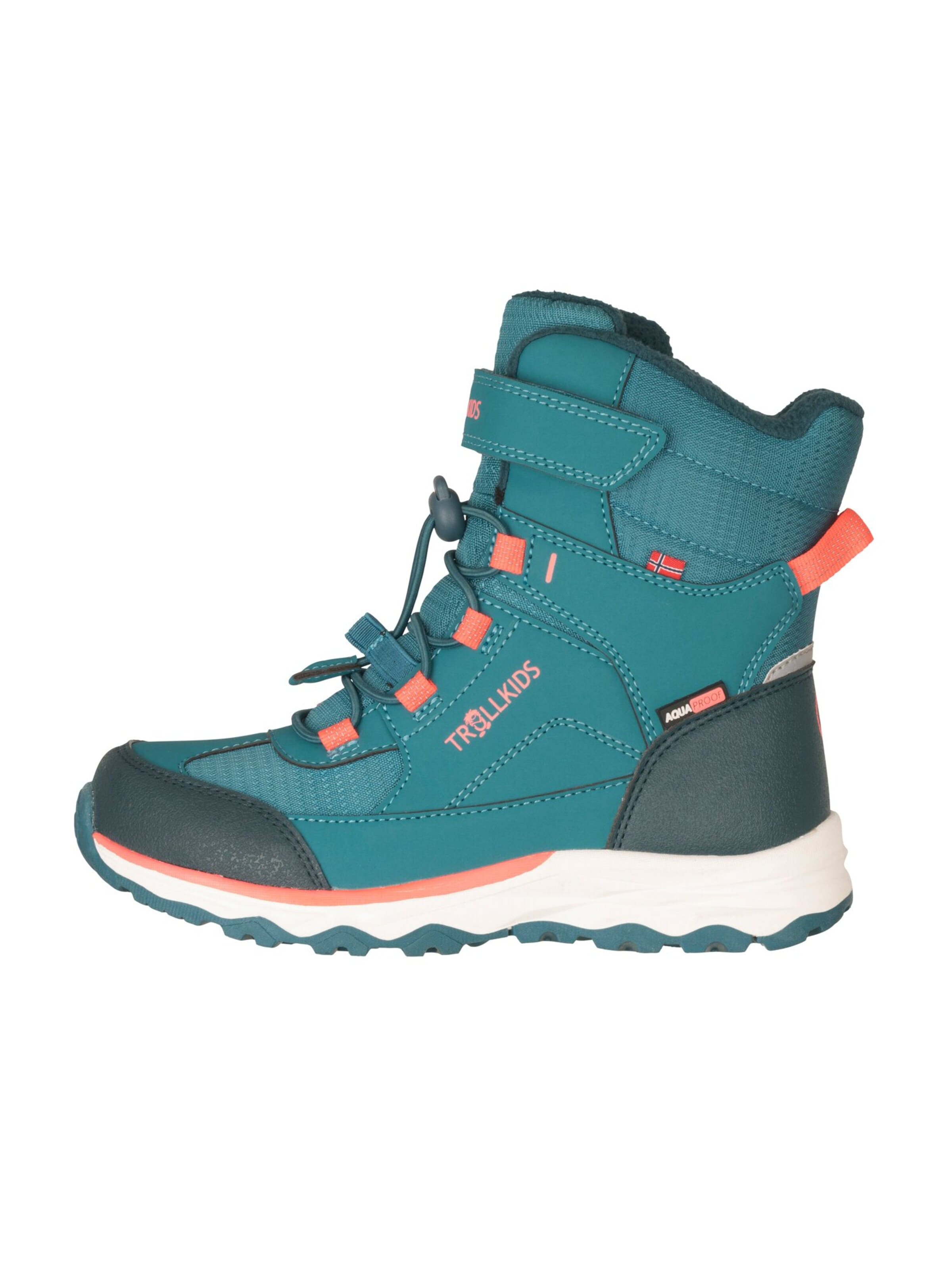 TROLLKIDS Snow Boots in Blue: front