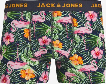 JACK & JONES Boxershorts 'Pink Flamingo' in Blau