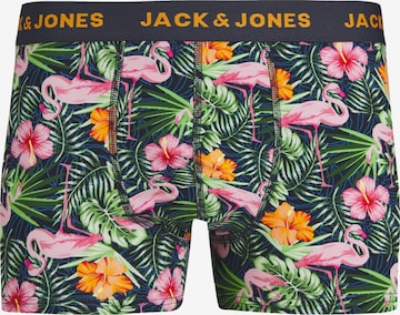 JACK & JONES Boxershorts 'Pink Flamingo' i blå